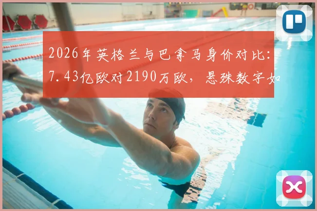 2026年英格兰与巴拿马身价对比：7.43亿欧对2190万欧，悬殊数字如何影响比赛走向
